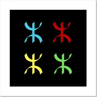 TIFINAGH - Berber Tifinagh - Amazigh Tifinagh Posters and Art